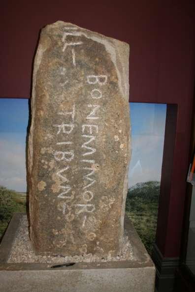 Inscribed standing stone:
