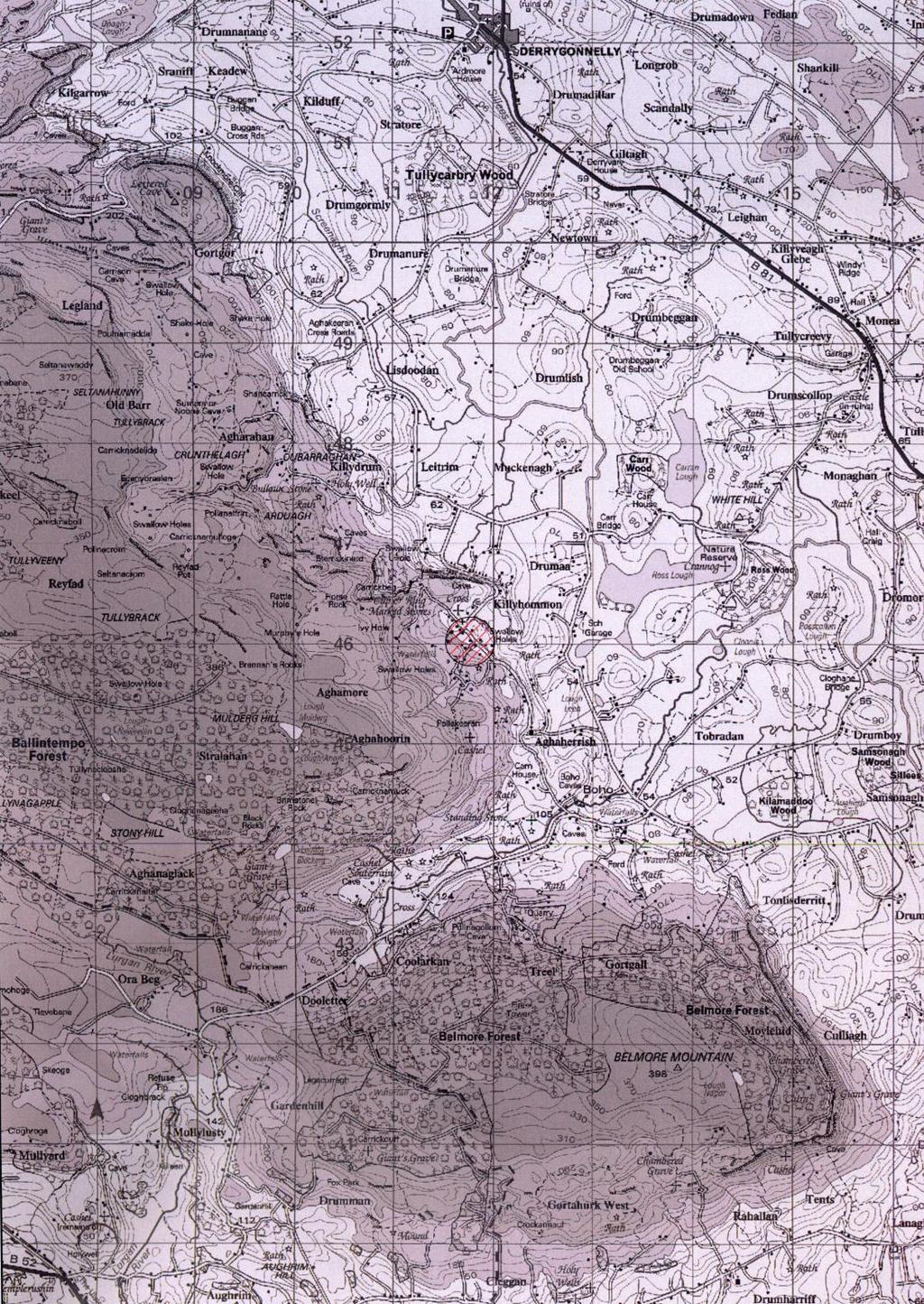 Figure One: General map showing