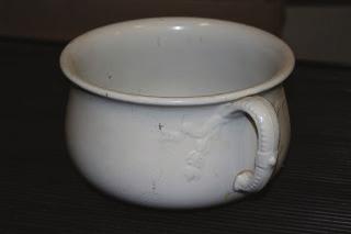 These objects were known as chamber pots because they were kept in the bedchamber they were used during the night to avoid walking outside to the toilet.