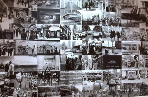 La ville 365 jours par an, 1977 56 black & white photographs on galvanized steel 495 x 335 x 1,2