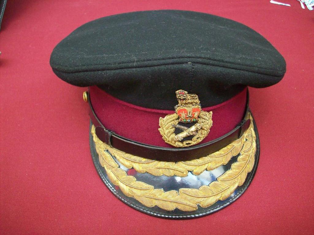 MCM565 HEADDRESS, FORAGE, ARMY, MEDICAL, GENERAL OFFICER A forage cap with the General Officer cap badge, Queens Crown (QC 35) shown.