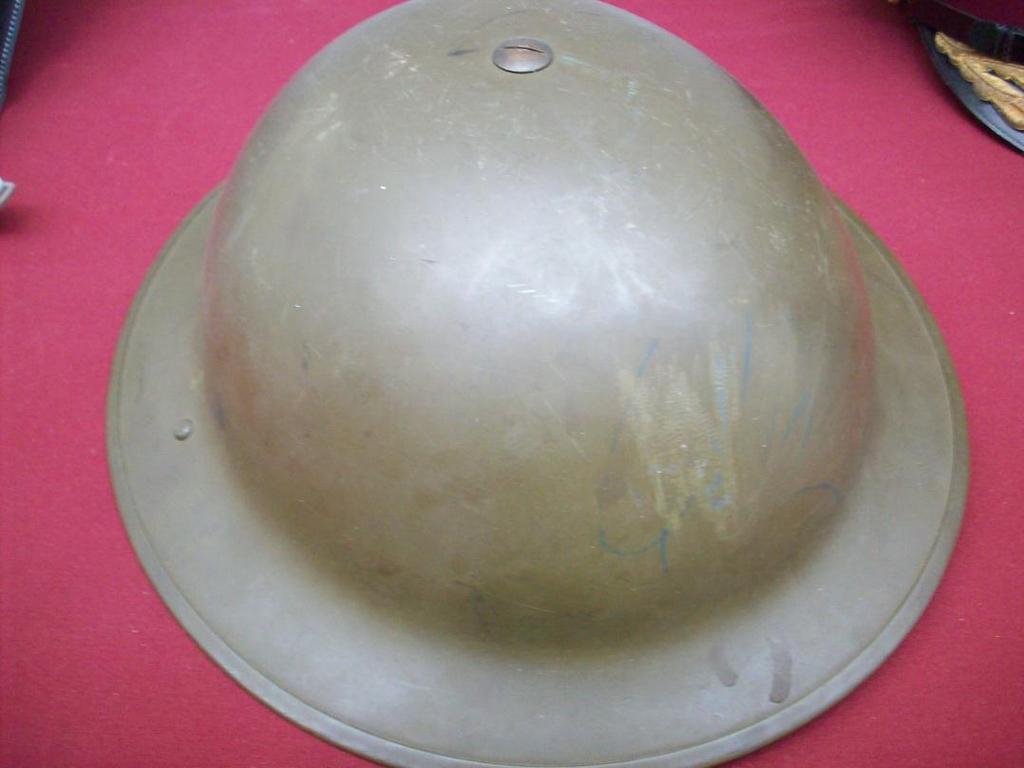 MCM566 HAT, HELMET, WWII GSW Mk1 1940 Classified as Artifact