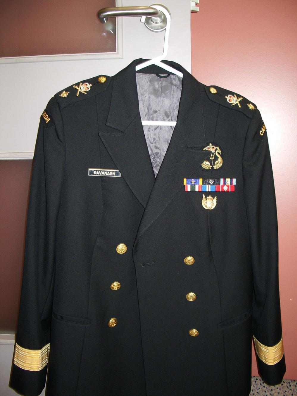 MCM315 TUNIC, NAVY, WITH ACCOUTREMENTS, CMDRE M.F.