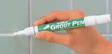 industrial markers industrial markers grout marker Keep your tile looking like it s new. Opaque white ink is designed to restore old and discolored grout. 2.