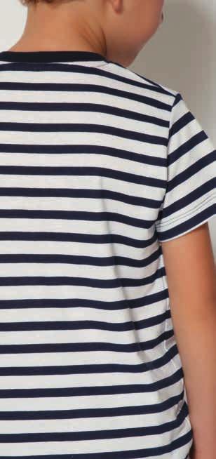 blue marine Sailor stripes t-shirt.