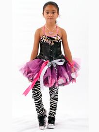 $36 #4080 zebra leggings R/$44 #4000 pink / black multi tutu