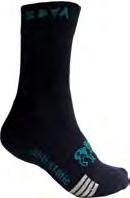 antistatic silver coated cotton stripes knitted into the sox / The Antistatic fibre conducts electricity away from the body, through the socks and into the shoe and does not diminish over time BOVA