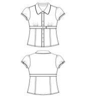 Flats are working drawings that are not on a model/croquis that illustrate other views like you would find on a dressmaker s pattern envelope.