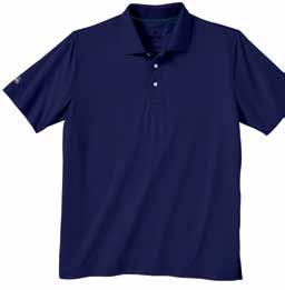 50 (574317) Performance Polo Features Moisture-wicking Anti-microbial finish Hemmed sleeves Split hem