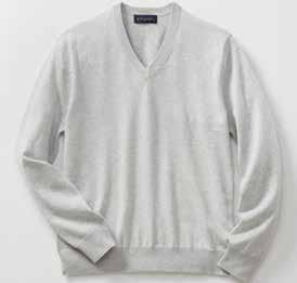 V-Neck Sweater Vest Soft 100% Supima cotton.