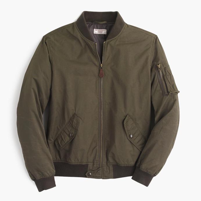 THE BOMBER JACKET Originally designed for pilots in the U.S. Military, the bomber has become one of the biggest staples in men s wardrobes in the last 5 years.