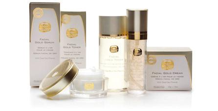 Gold Facial Cream This mineral-rich cream is your golden beauty seal to restore youthful glow.