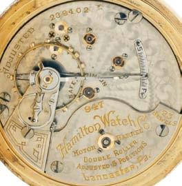 1033 Hamilton Watch Co., Lancaster, Penn.