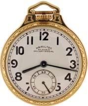 , Lancaster, Penn., man s gold pocket watch, for J.C.