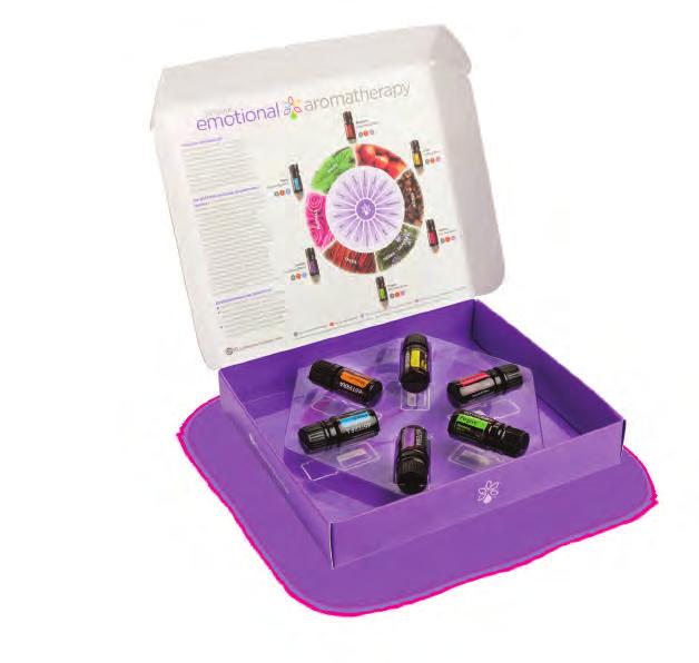 dōterra EMOTIONAL AROMATHERAPY SYSTEM dōterra EMOTIONAL AROMATHERAPY SYSTEM The dōterra Emotional Aromatherapy System contains six unique essential oil blends that have been carefully formulated to