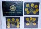 00 229 Cased History Of The US President Coin Grouping Includes 19 Coins In Total With Room To Expand The Collection 75.00-110.