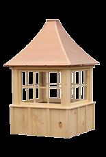 10/12 roof pitch Keystone Series Sizes Cupola Base Size Louvered Height Windowed 18 27 33 24 41