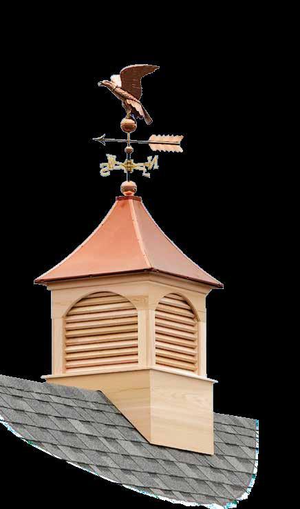 Estate SERIES (200) The Estate Series Cupolas are elegantly designed and will make a great addition to your home,