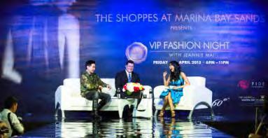 Global spotlight shines on VIP Fashion Night at The Shoppes at Marina Bay Sands Two incredible makeovers, fashion movers and shakers share stage via Google Hangout with international stylist