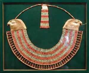Fig.7 Pectoral of Wah from the 12 th dynasty [18]. Fig.5 Scene from the middle kingdom [16].