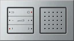 Audio systems Gira radio Gira control unit M217/M218