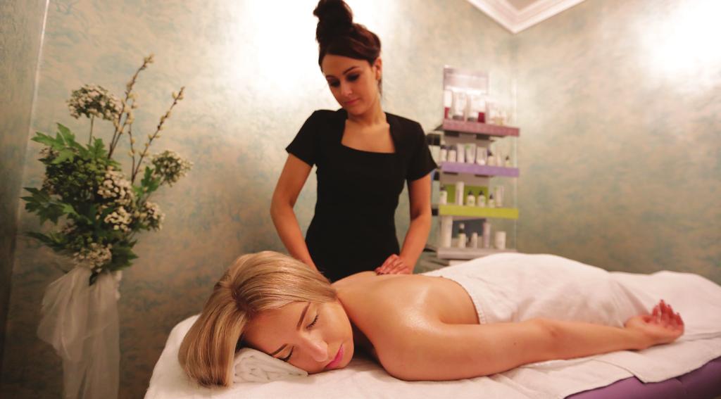 Massage A treatment for those seeking the ultimate relaxation experience! Botanical oils are used to customise the treatment to melt away stress, calm the senses and condition the skin.