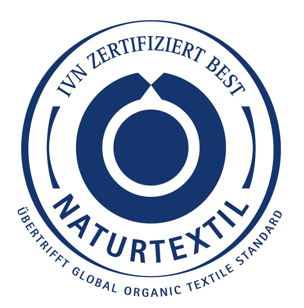 The newest standard to consider is the IVN certified BEST-Naturtextil certification.
