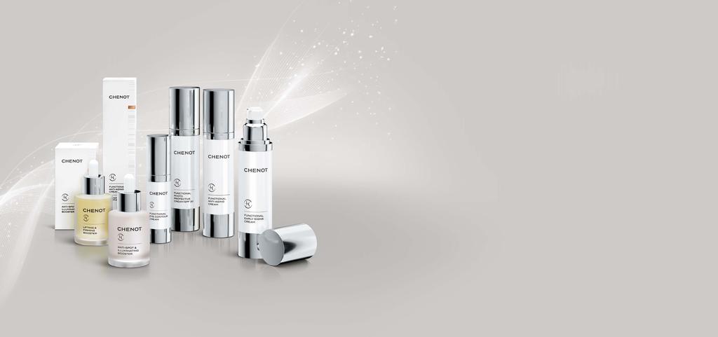 UNIQUE FUNCTIONALITY AND PERFORMANCE Combining the right cream for you with one or more boosters you create your personalised cosmetic treatment that acts deep into your skin and keeps your skin