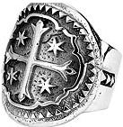 Ring with Chosen Cross Detail