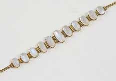 (faults) 15ct Rail Link Albert Chain 40cm Est $1,200 1,500 J165 18ct 25stone Sapphire and Diamond Gents Dress Ring square head pave set with central square of nine diamonds