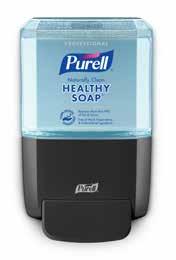 And with PURELL R products, it s easy for all to see how much you care about cleanliness, health and well-being. PURELL ES4 PUSH-STYLE Durable and reliable push-style systems. Easy to maintain.