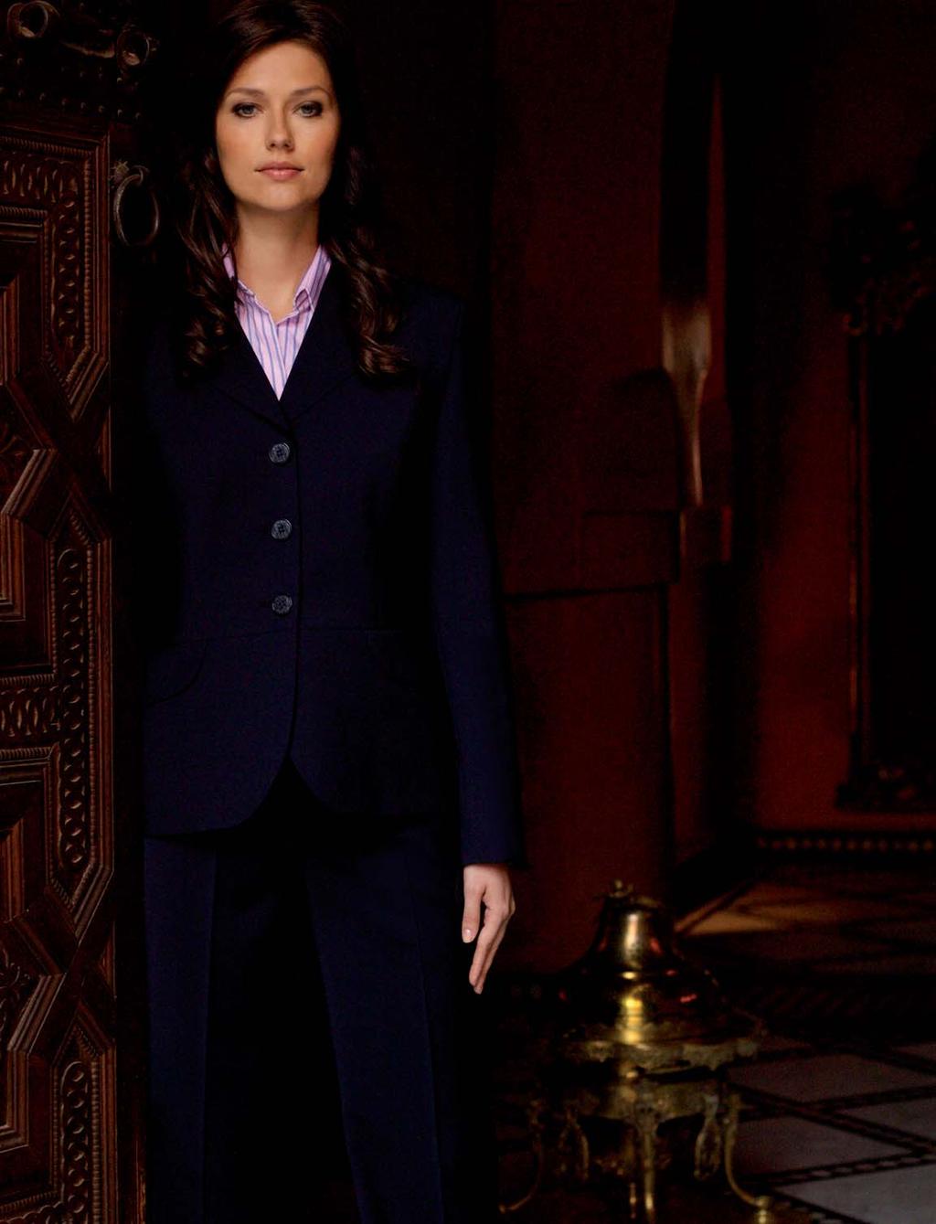 Main picture opposite Susa Jacket (Navy) 3 button jacket with