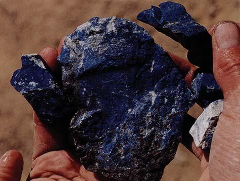 aggregate of pure calcite is still termed a marble. The most desirable color of lazurite is a bright, saturated blue of extraordinary depth and intensity (Webster, 1994, p.