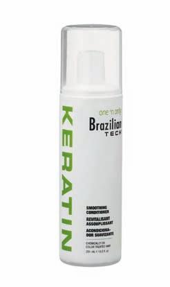 Formulated for chemically and color-treated hair Brazilian Tech Keratin Smoothing Shampoo 8.5 fl. oz.