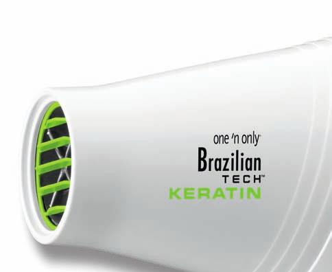 Keratin protects, nourishes, strengthens and repairs hair.