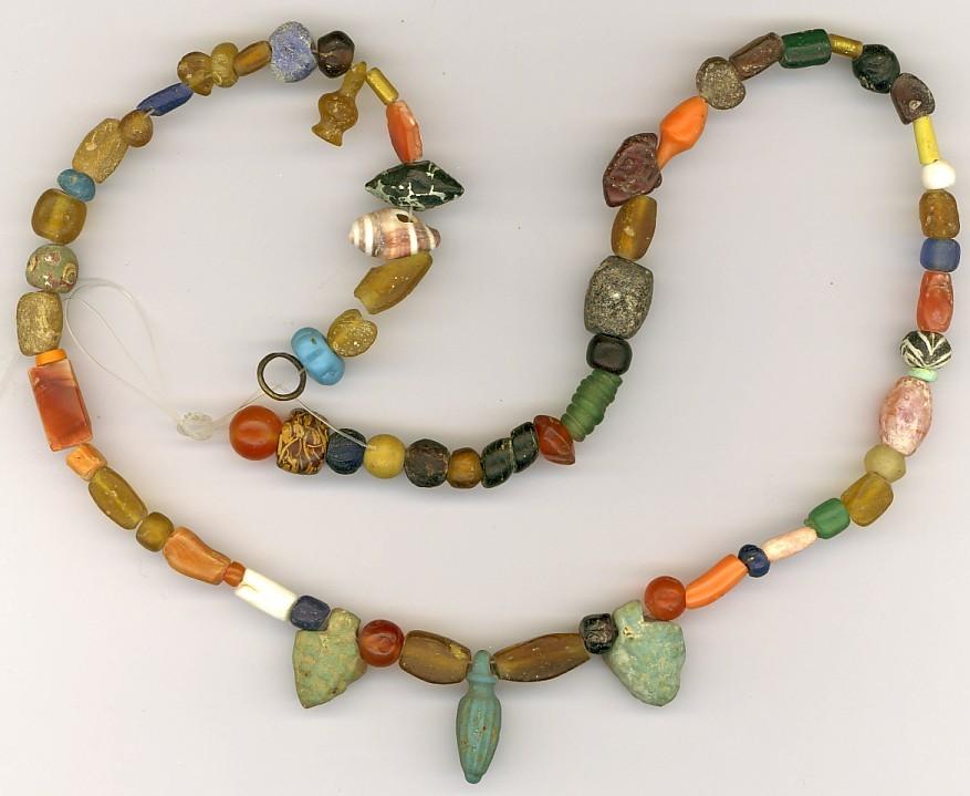 Jewelry 2006.1208 Necklace Stone, glass, metal / hand-crafted Afghanistan / BC (?