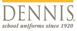 ALL uniform clothing items (with the exception of footwear) must be purchased through the Dennis Uniform Company.