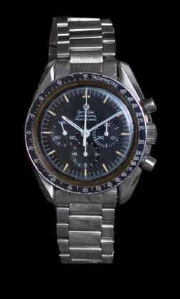 73 A Stainless Steel Speedmaster Chronograph Wristwatch, Omega, Circa 1965, 41.