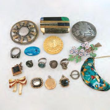 Birks Eterna-matic, etc; $150 250 21 QUANTITY OF COSTUME, SILVER AND GOLD-FILLED JEWELLERY