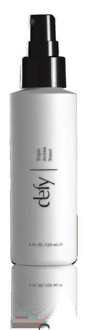 PREPARE TREAT AMPLIFY NLINE P Defy Triple Action Toner It s time to expect more from your toner.