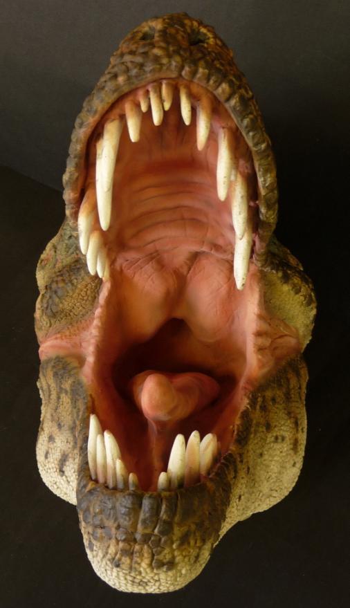 (Pic 9) (Pic 9) I airbrushed the inside of the mouth and tongue with 'Com.