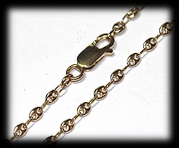 Estimate: R7,500 R13,500 68 9 carat yellow polished gold Gucci neck CHAIN. Length: 40cm.
