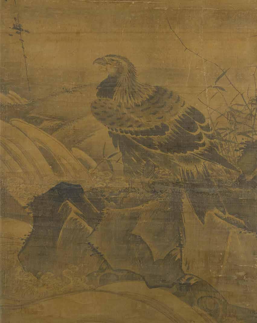 CHINESE WORKS OF ART Monday October 30, 2017 New York ATTRIBUTED TO LU JI EAGLES A pair of hanging scrolls (detail) ink on silk US$20,000-30,000