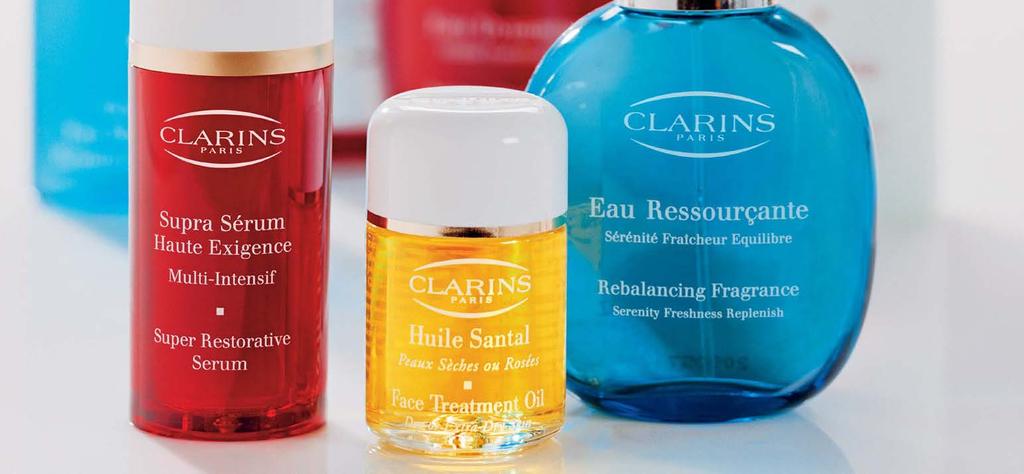Clarins are renowned for their high quality products made from only the finest extracts and essential oils.