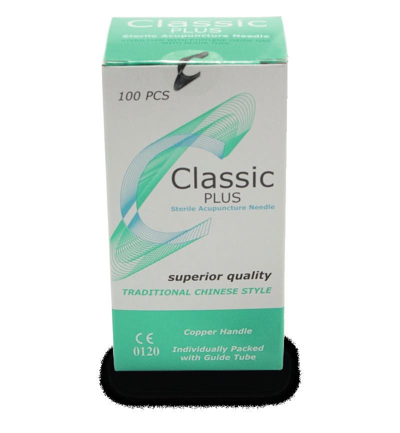 Massage Therapy & Acupuncture Classic Plus Needles with guide tube Classic Plus is a very popular brand which has been