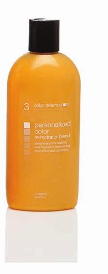 color depositing rehydrators enhance color, tone and moisturise step 3.