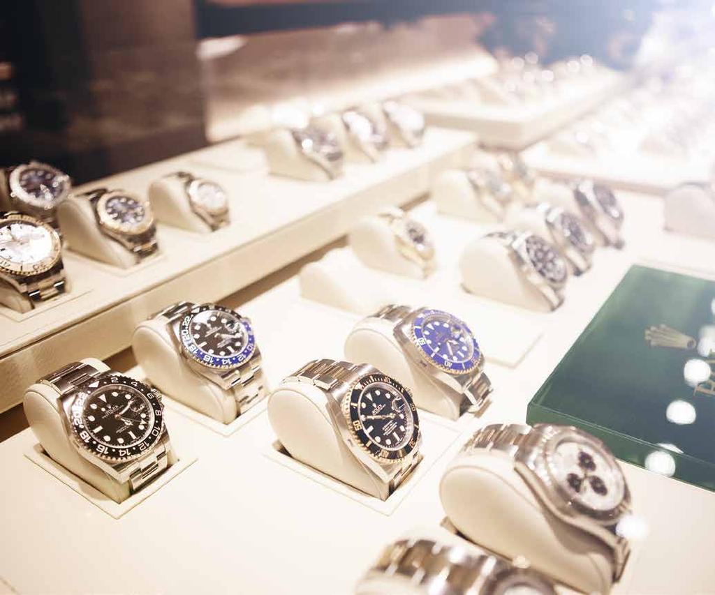 THE LARGEST SELECTION OF ROLEX WATCHES ANYWHERE Bucherer stocks the complete Rolex range, which makes the selection unique.
