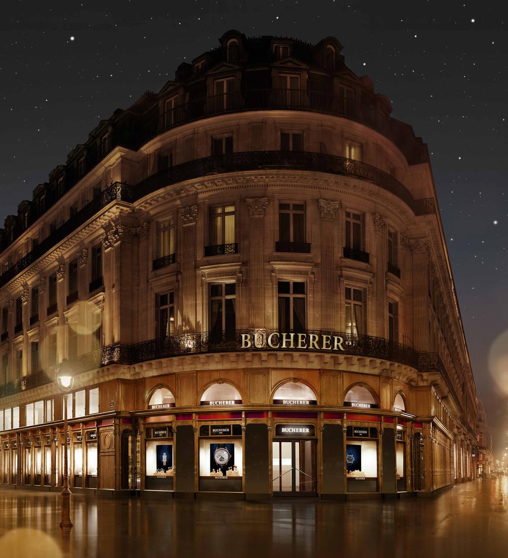 EXCEPTIONAL FLAGSHIP STORES All Bucherer stores can be found in prime
