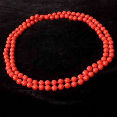 ~ SOLD ~ 0277 necklaces & pendants coral