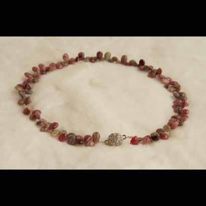 0594 necklaces & pendants Ruby-in-Zoisite (cut-facet droplet